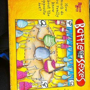 New! Sealed Battle of the Sexes Board Game. Vintage 1997 University Games Party